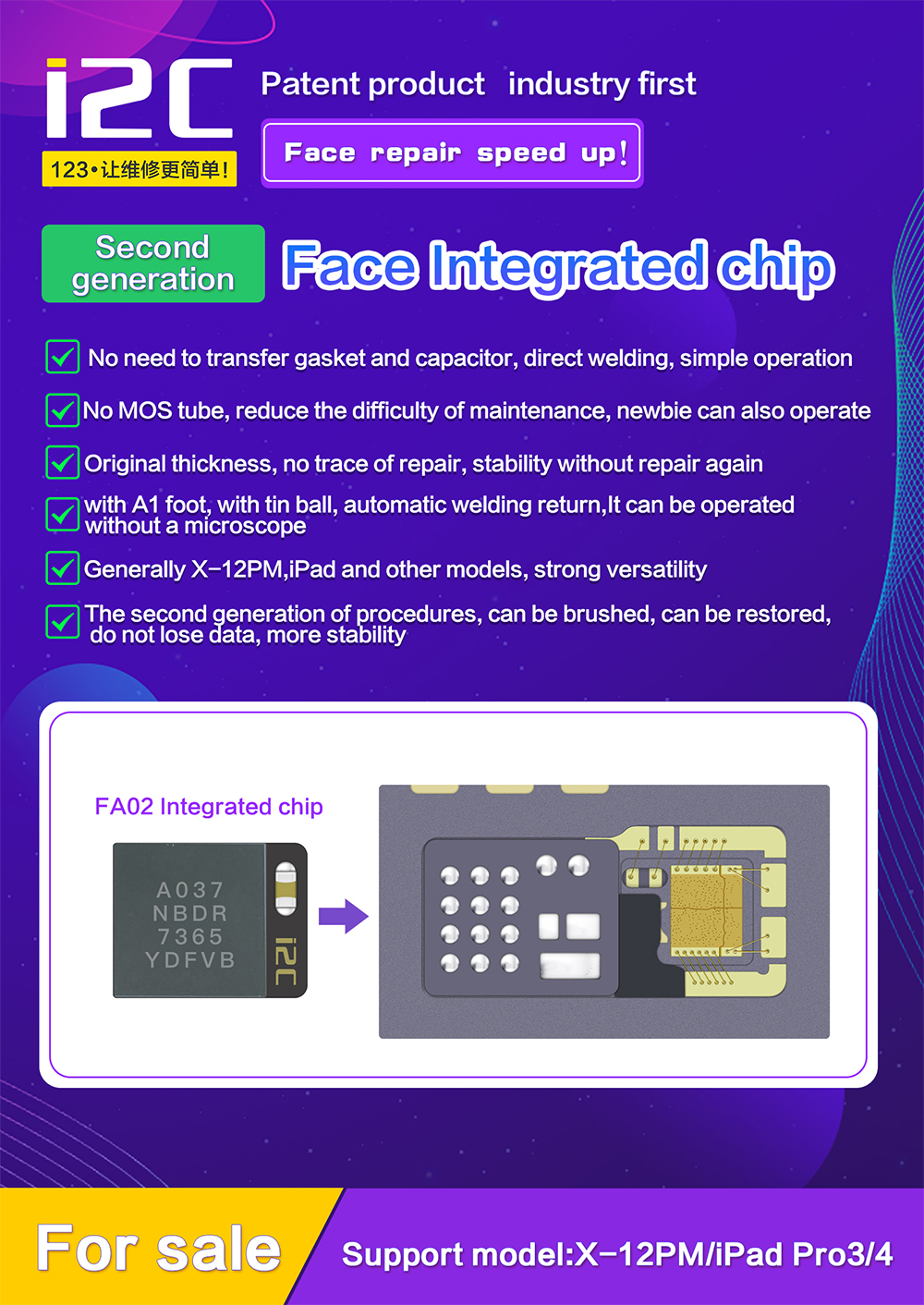 i2C The second generation  Face Integrated chip(图1)