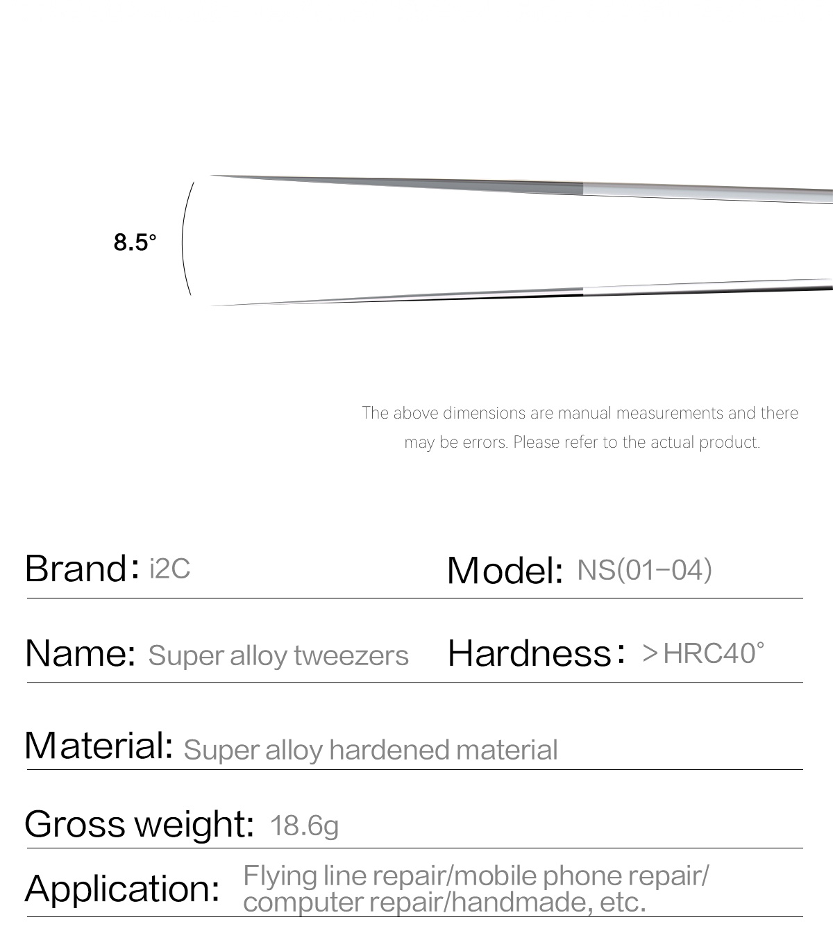Super alloy tweezers(图16)